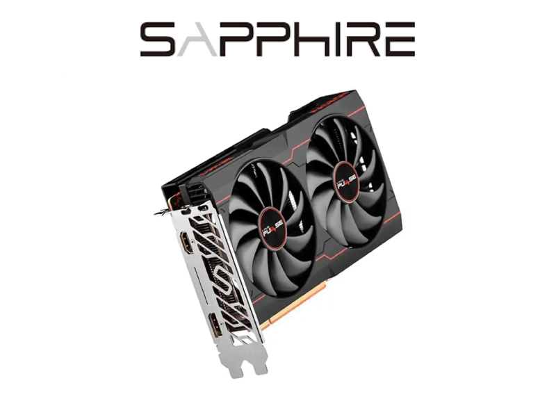 TARJETA DE VIDEO SAPPHIRE PULSE RX 6500 XT GAMING OC 4GB GDDR6 64BIT HDMI/DP P.N: S88-1E457-100SA